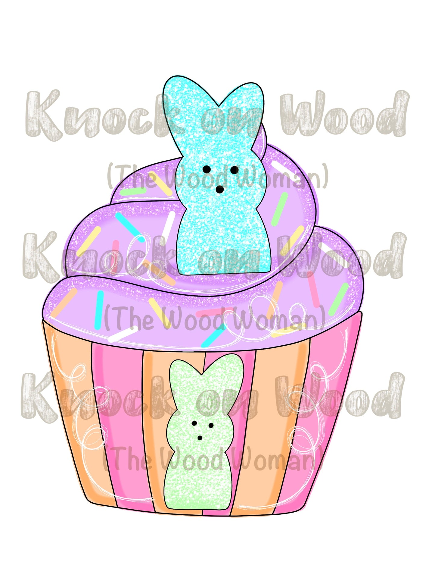 Easter Cupcake (KW024)
