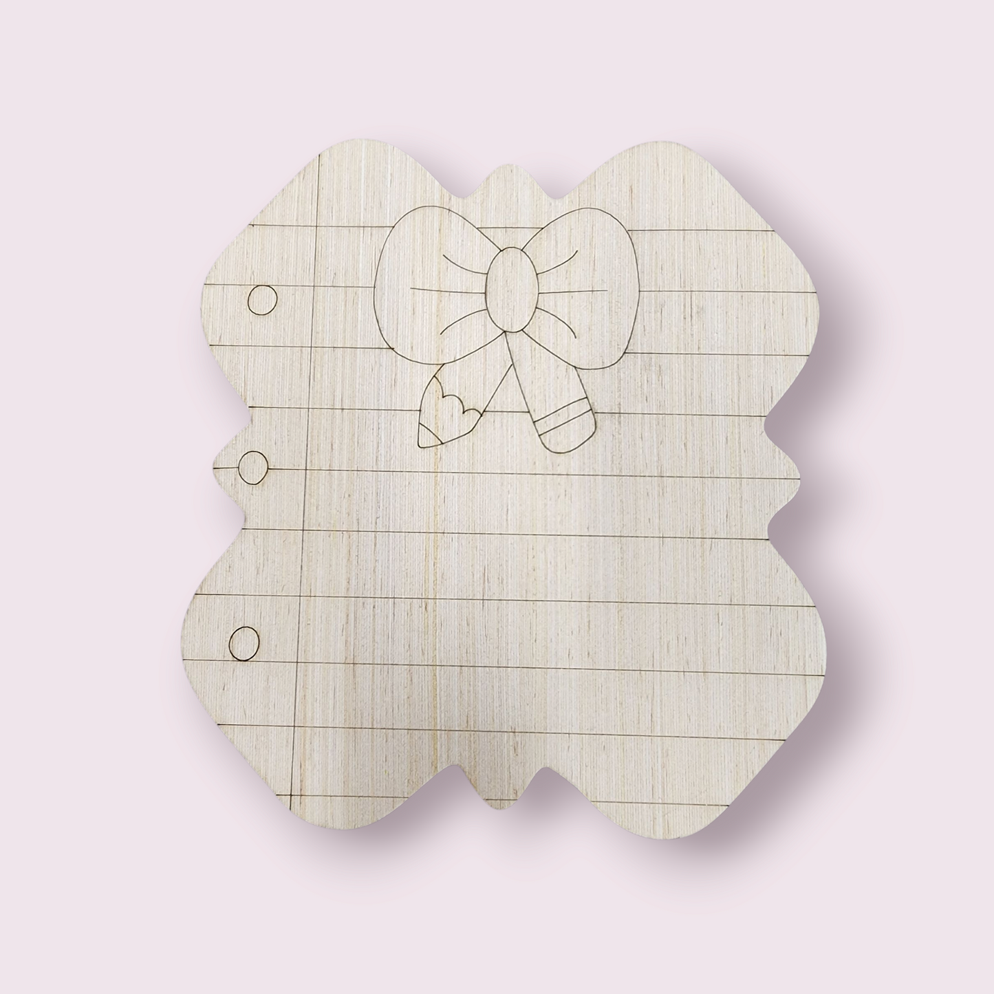 Pencil Bow Notebook (KW087)