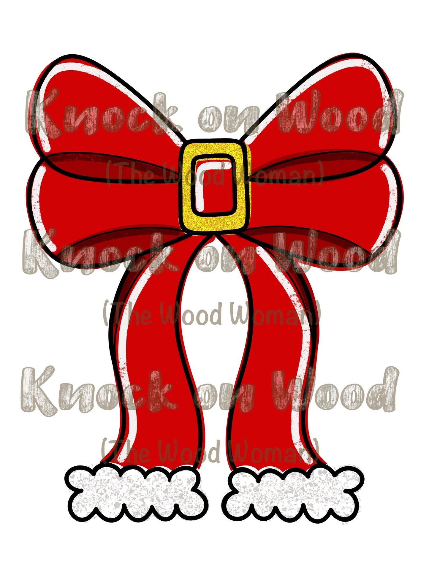 Santa Bow (KW019)