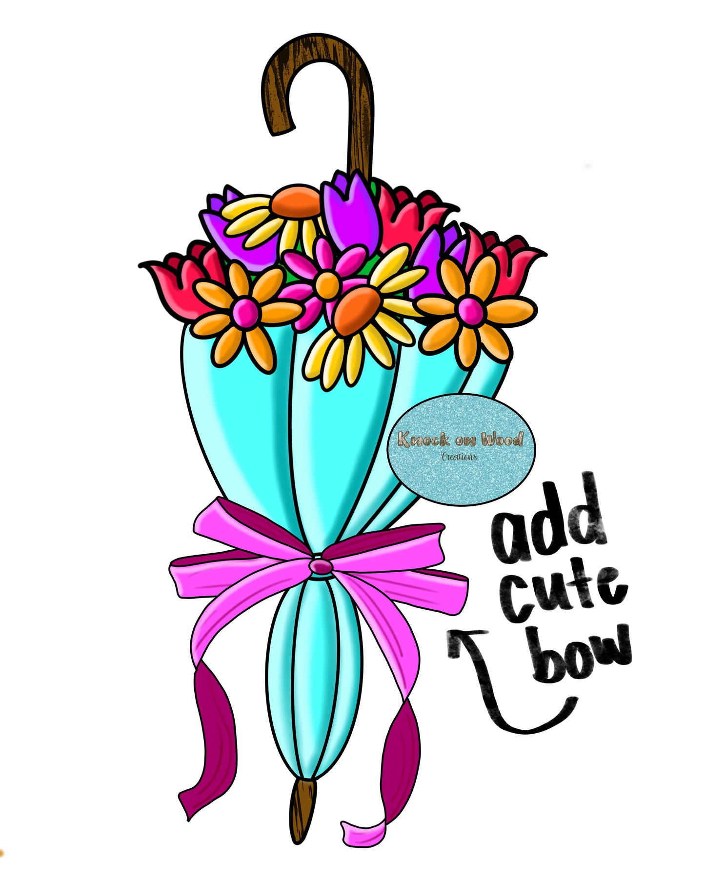 Umbrella Flowers (KW070)
