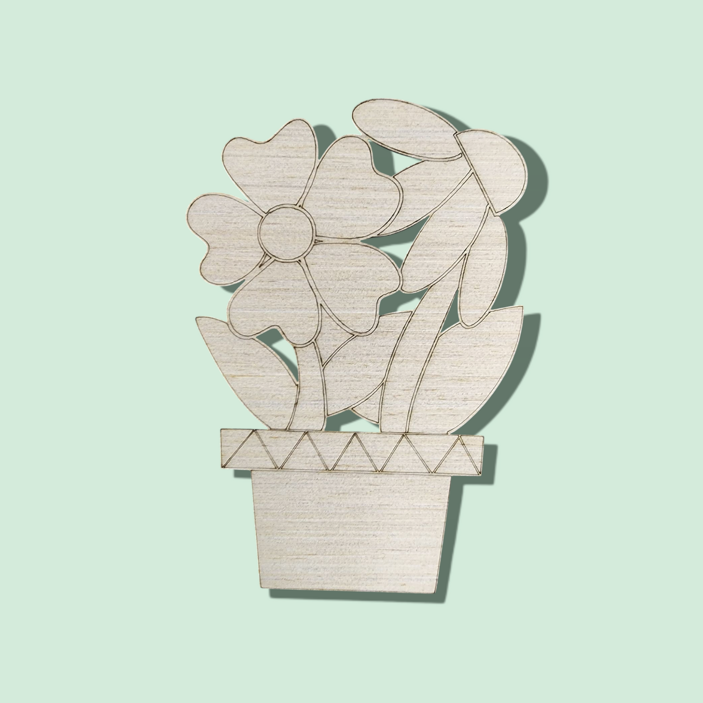 Spring Flower Pot (RA041WS)