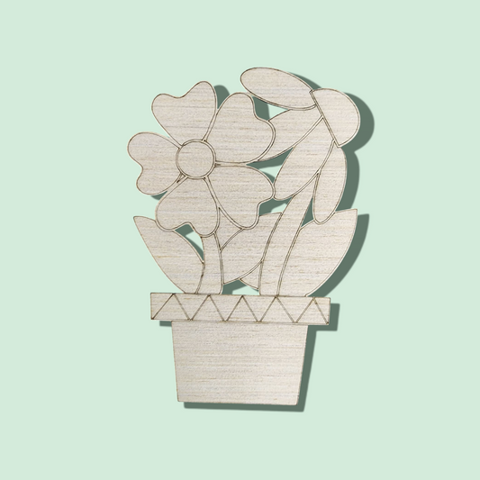 Spring Flower Pot (RA041WS)