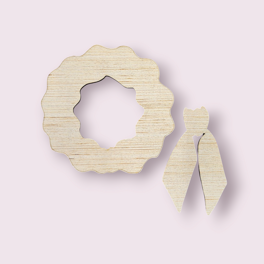 Wreath With Sash (RA016SWS)