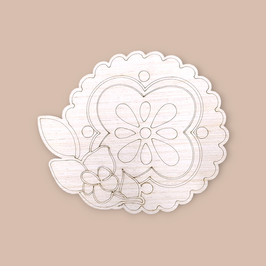 Flower Round (RA069WS)