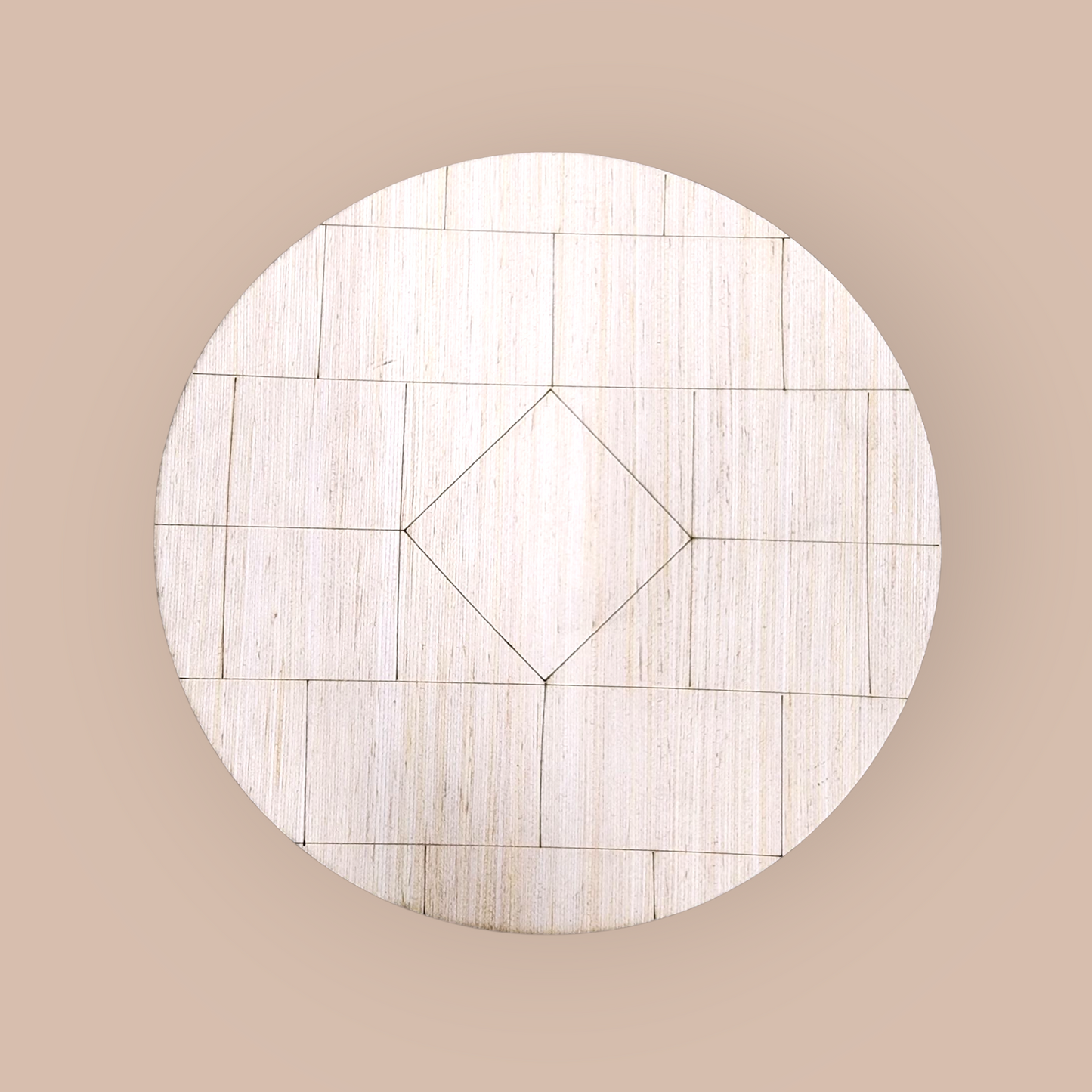 Patchwork Quilt Round (KW053)