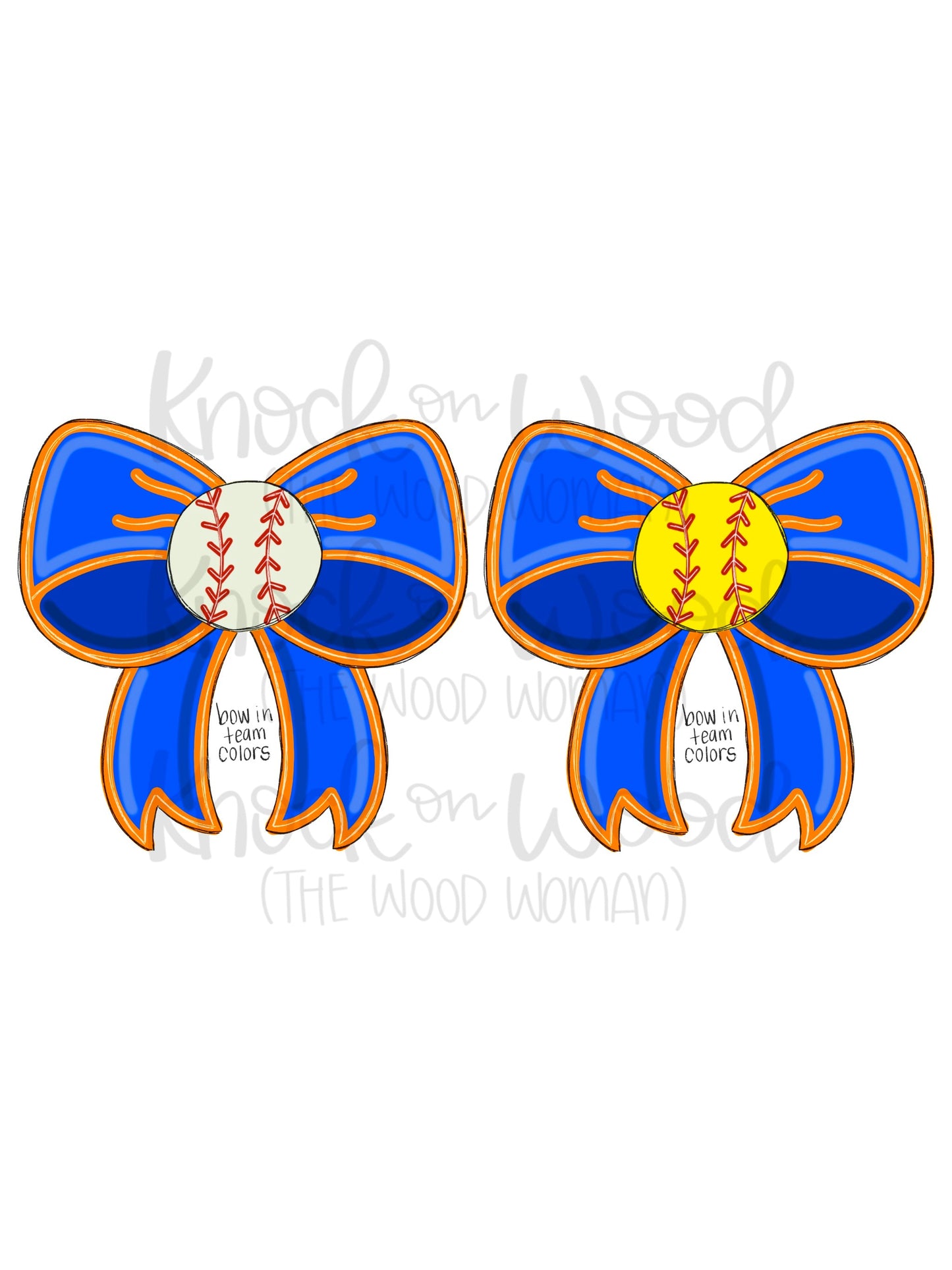 Baseball/Softball Bow (KW042)