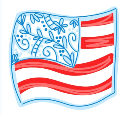 Chinoiserie Flag  (HC166)