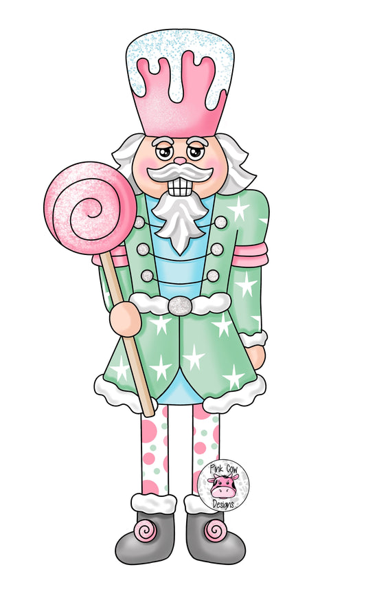 Ribbon Leg Nutcracker (PC025)