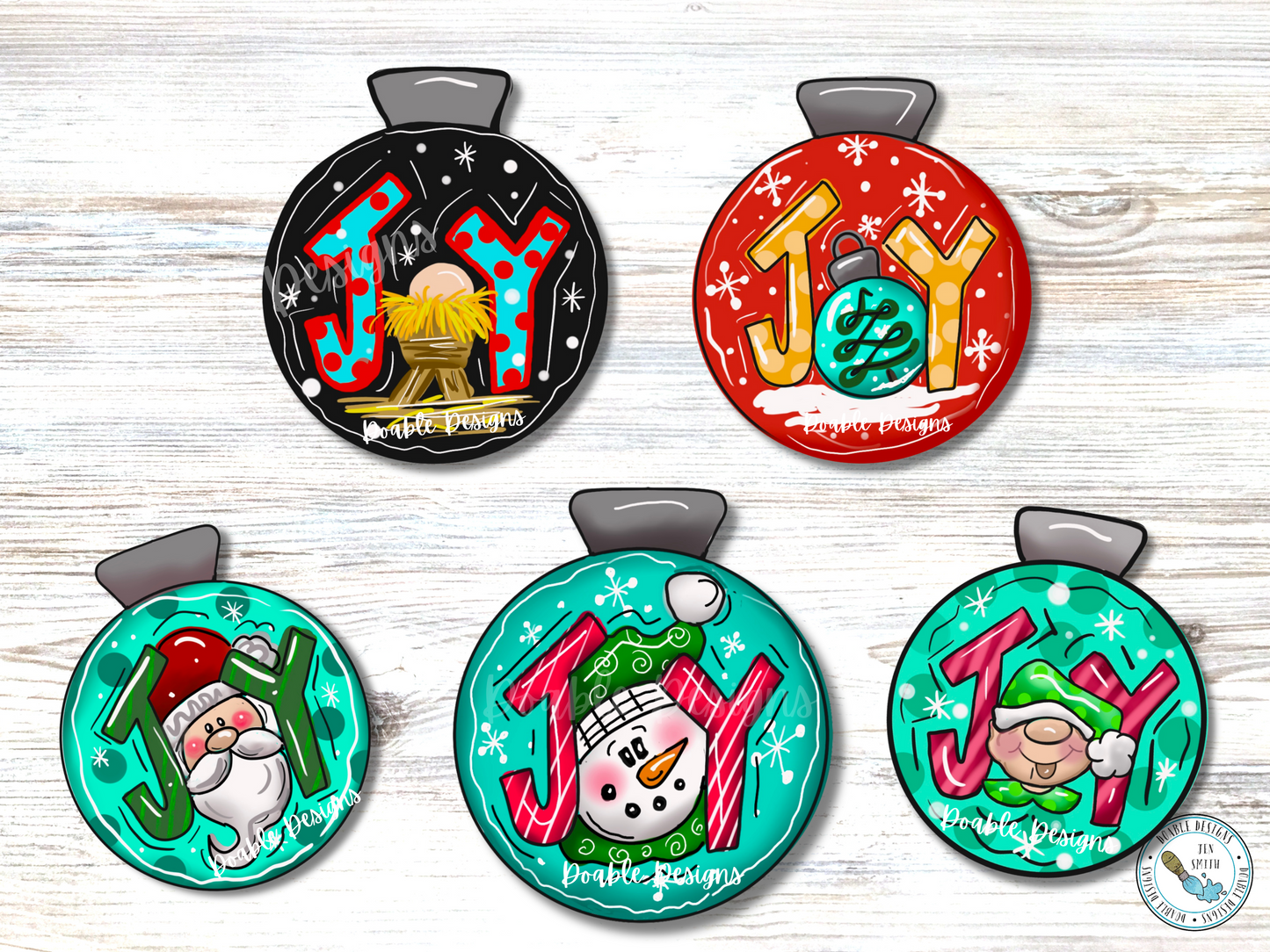 Joy Elf Christmas Ball (DD022WS)