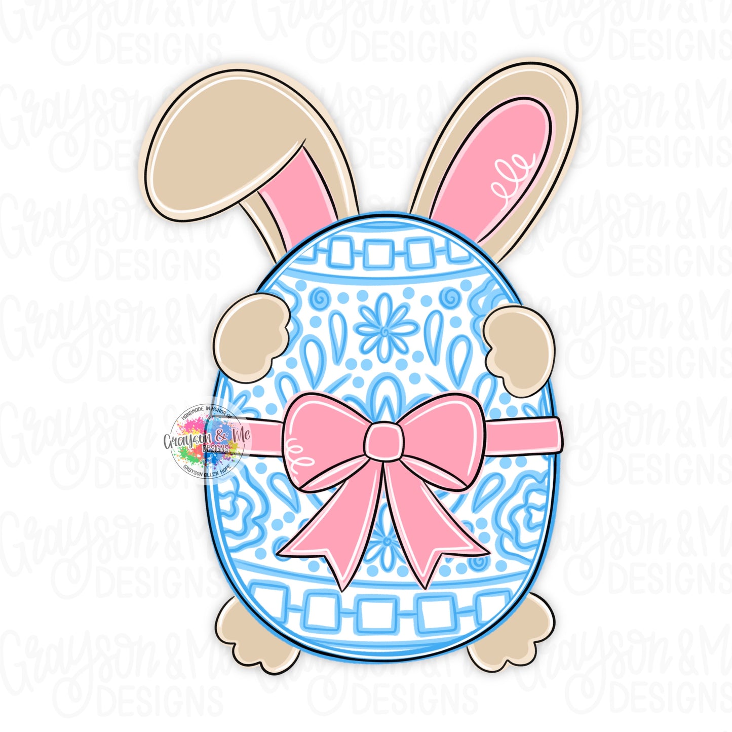 Chino Easter Bunny Egg (GM029WS)