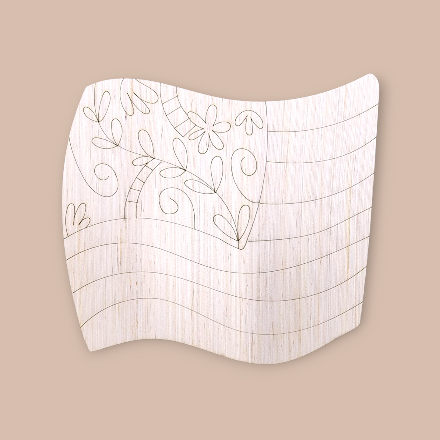 Chinoiserie Flag  (HC166)