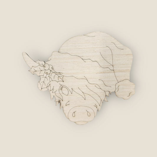 Highland Cow Christmas (PC027)