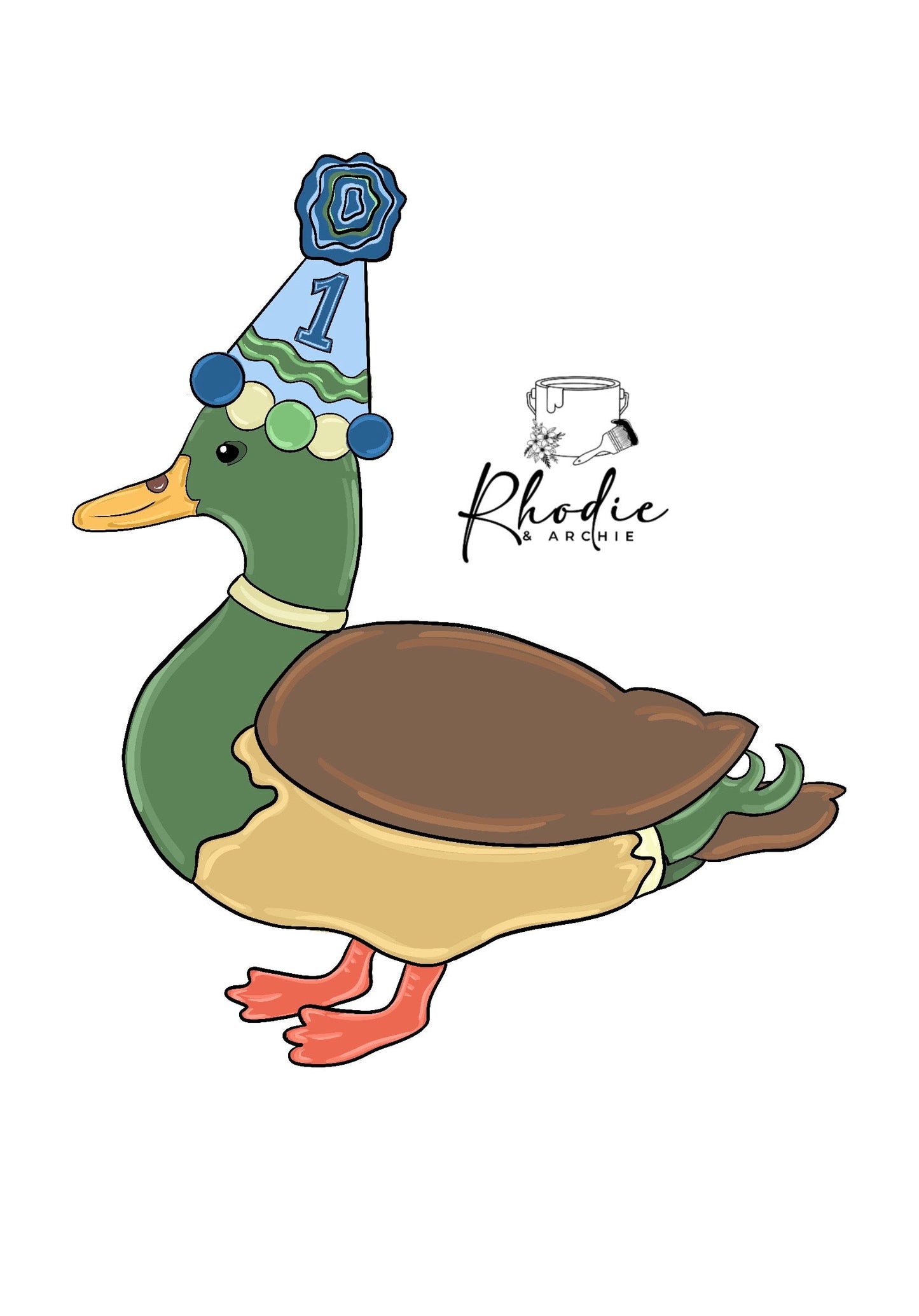 Birthday Duck (RA038WS)