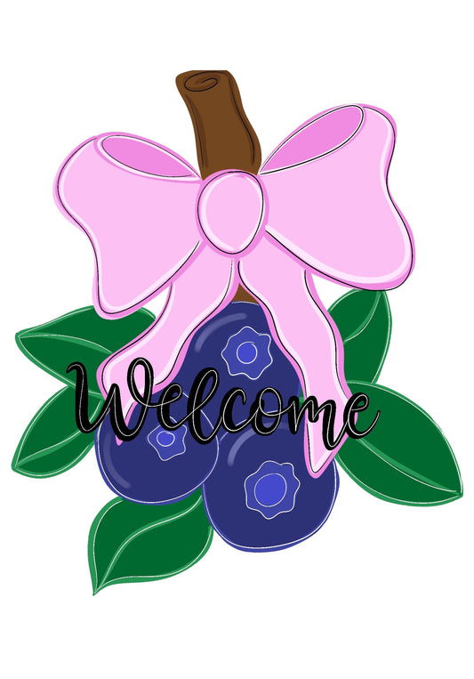 Welcome Blueberries  (RA048WS)