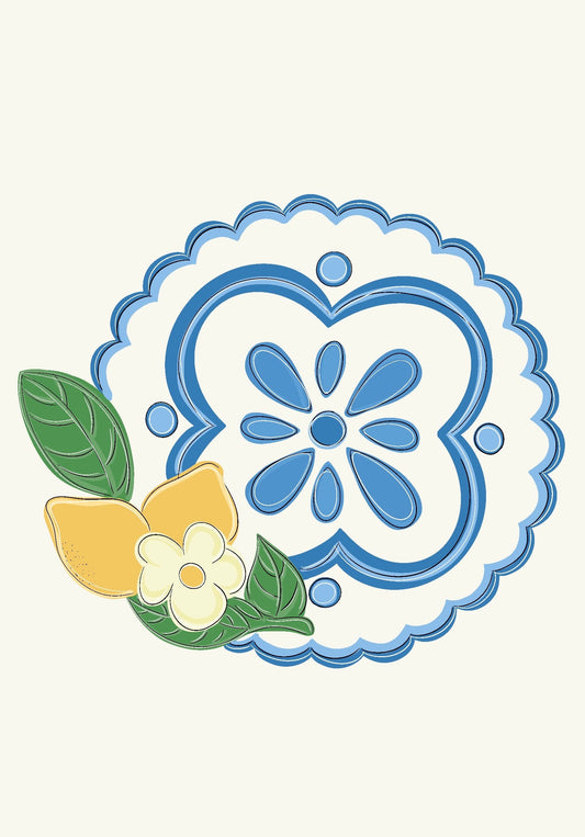 Flower Round (RA069WS)