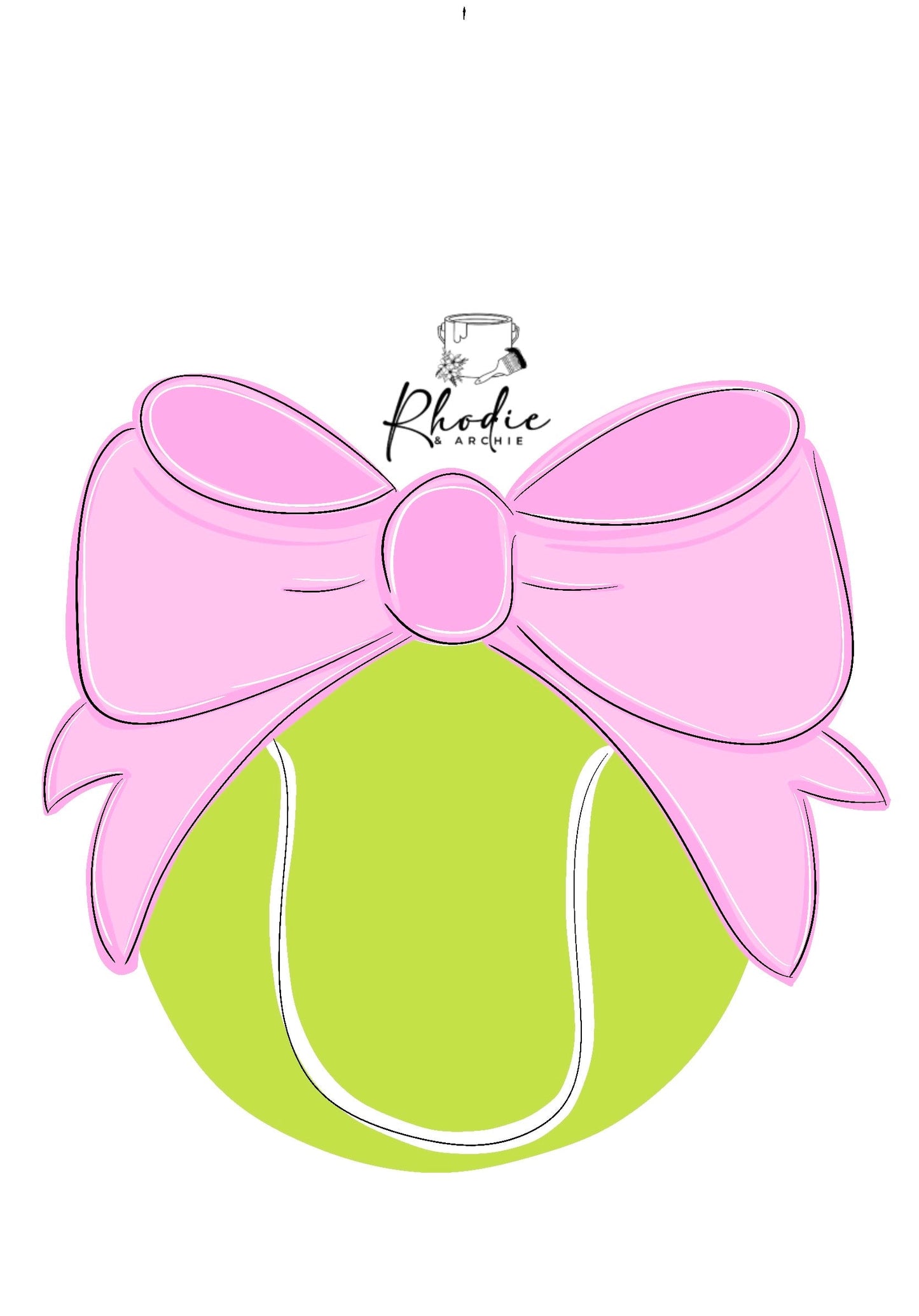 Tennis Ball Bow (RA067WS)