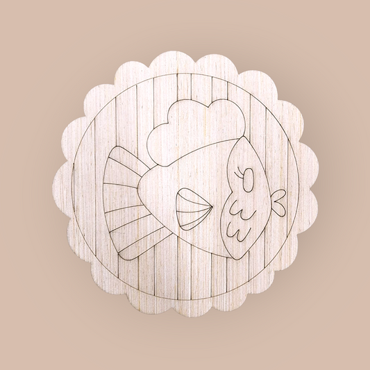 Fish Round (HC163)