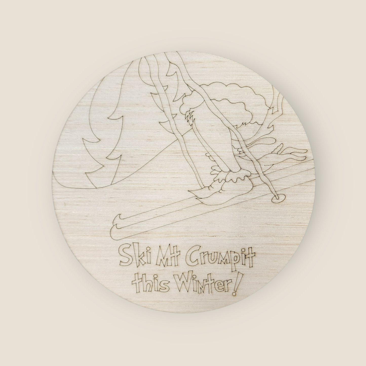 Ski Mt. Crumpit Round (PC051)