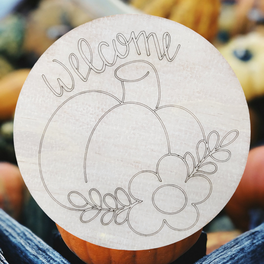 Doable Designs Welcome Pumpkin