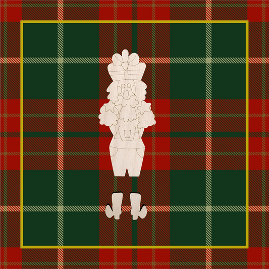 Ribbon Leg Nutcracker (HC103WS)