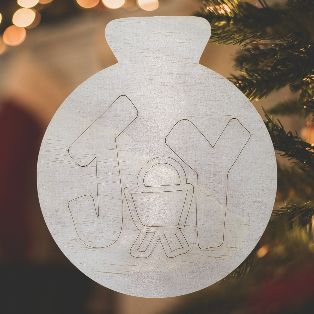 Joy Nativity Christmas Ball (DD021WS)
