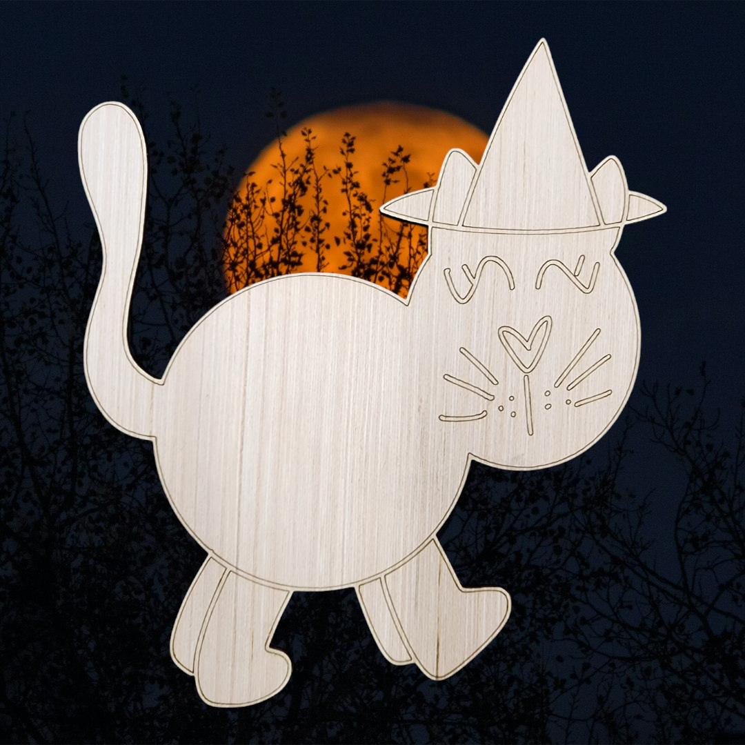 Halloween Cat (HC056WS)