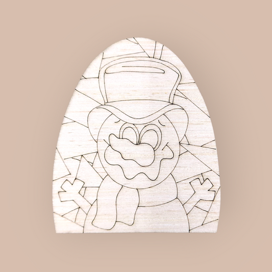 Stained Glass Snowman (MJ007)