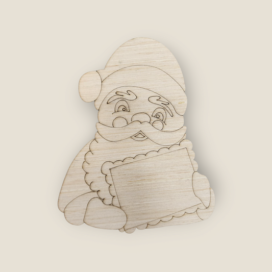 Santa Holding Sign (RA113)