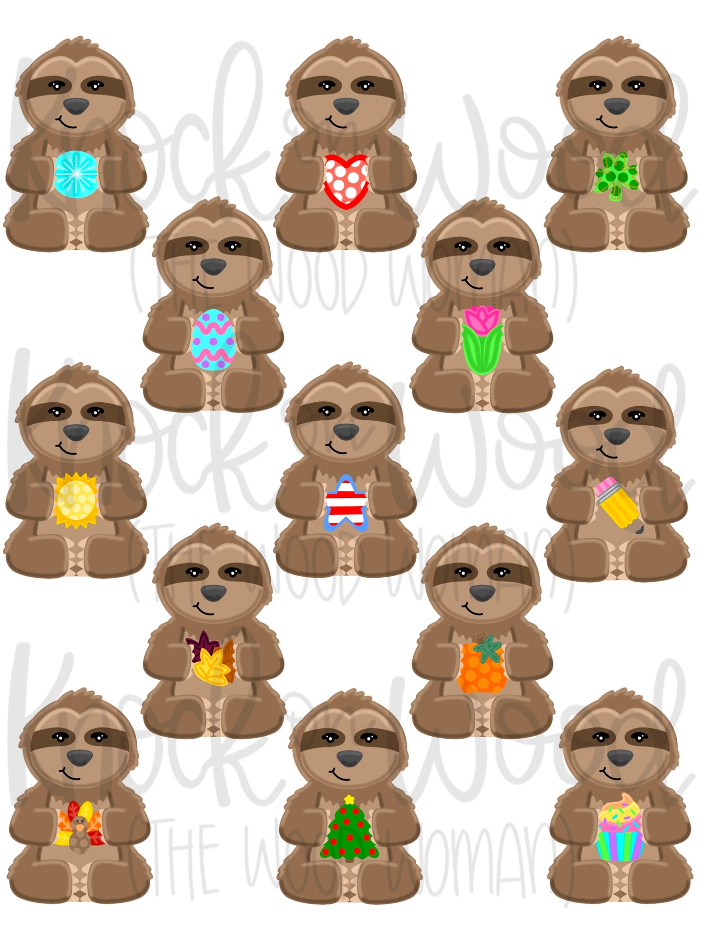 Interchangeable Sloth (KW093)