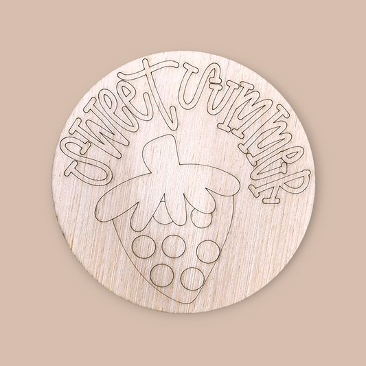 Sweet Summer Strawberry Round (HC165)