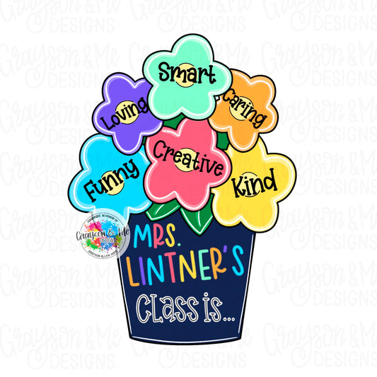 Teacher Flower Pot (GM007WS)
