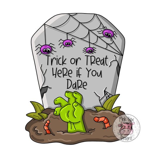 Trick Or Treat Tombstone (PC020)