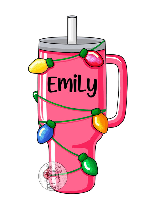 Stanley Cup With Christmas Lights (PC052)