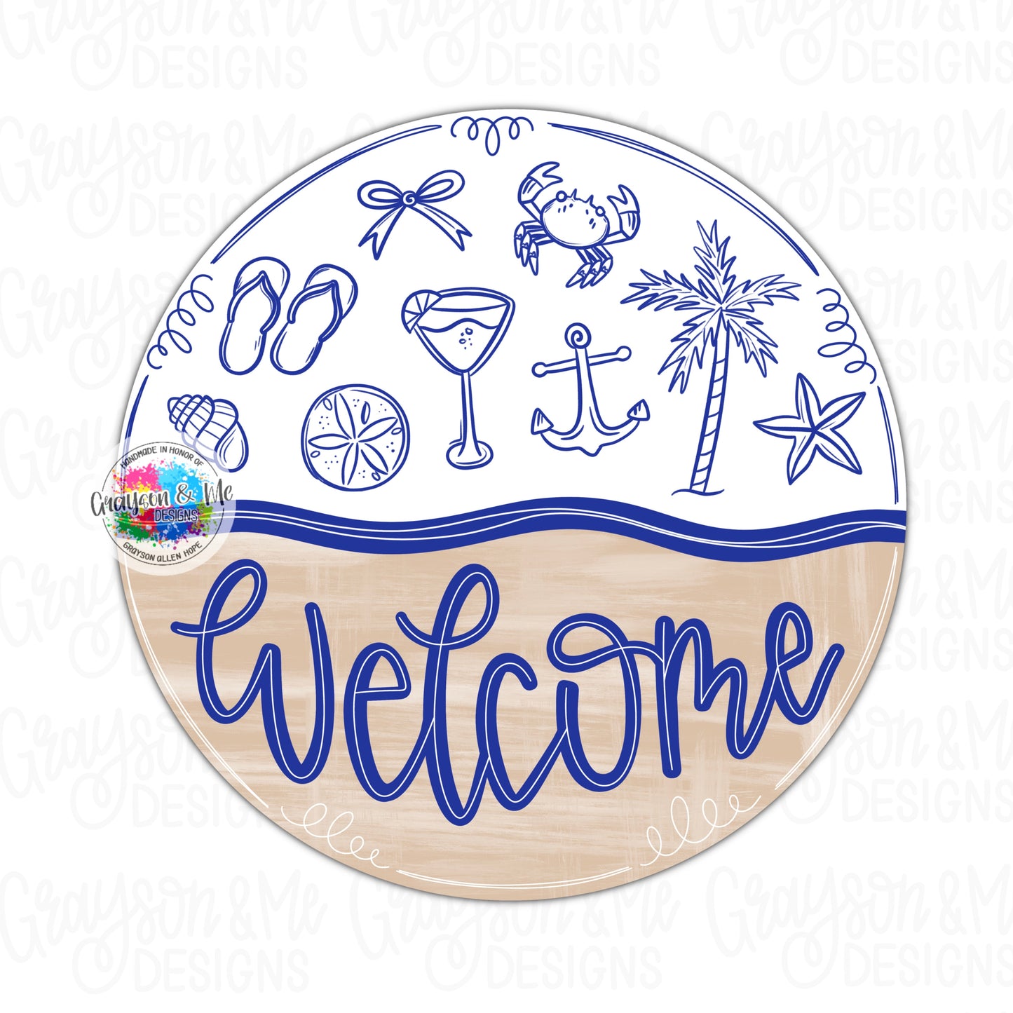 Beach Welcome Round (GM006WS)